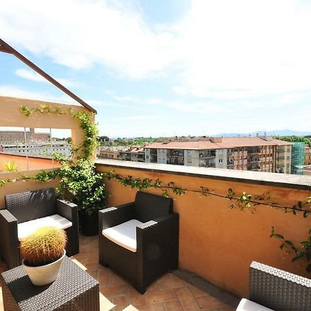 Appartamento Penthouse With View Roma Esterno foto